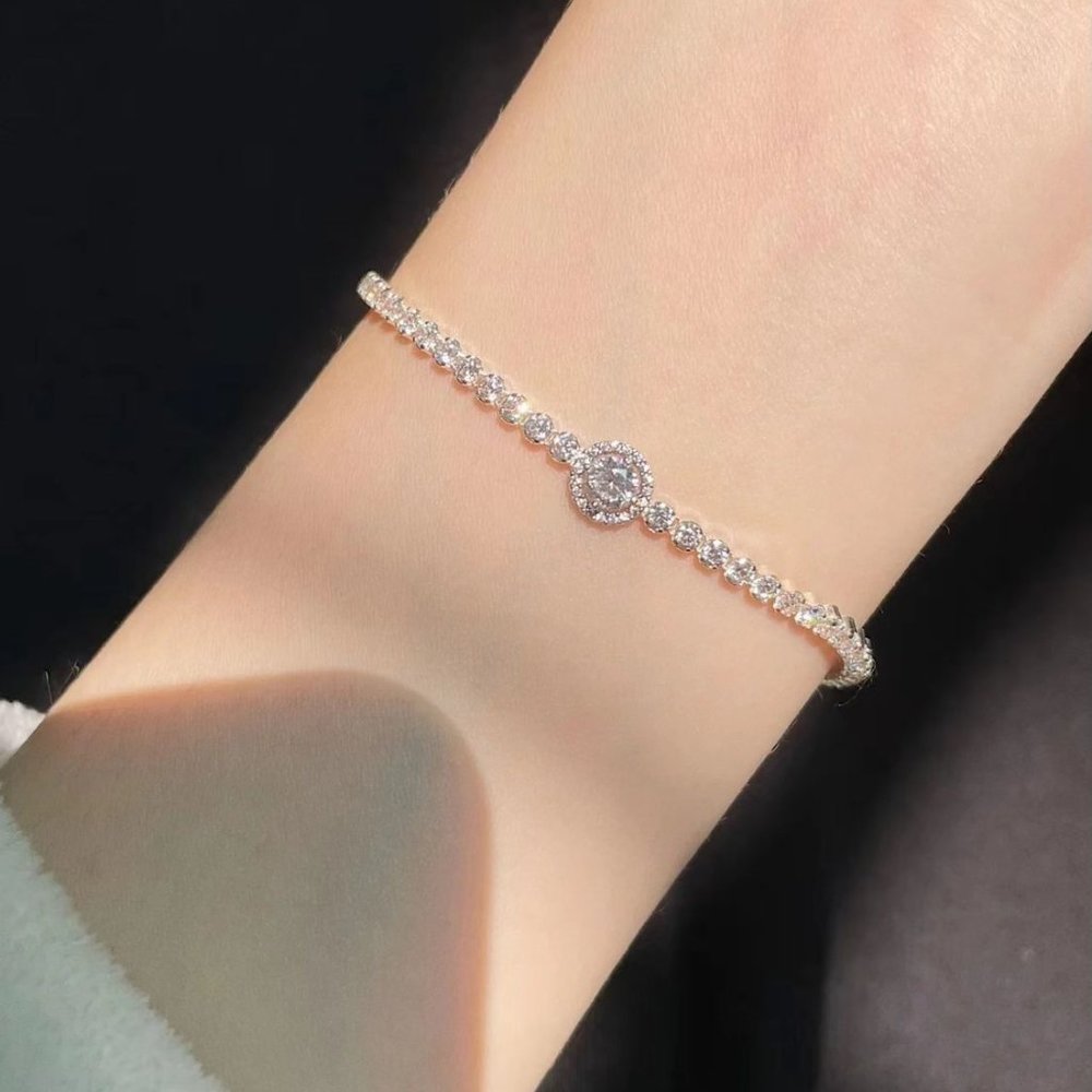Full Diamond Bracelet - Picture 2 of 2